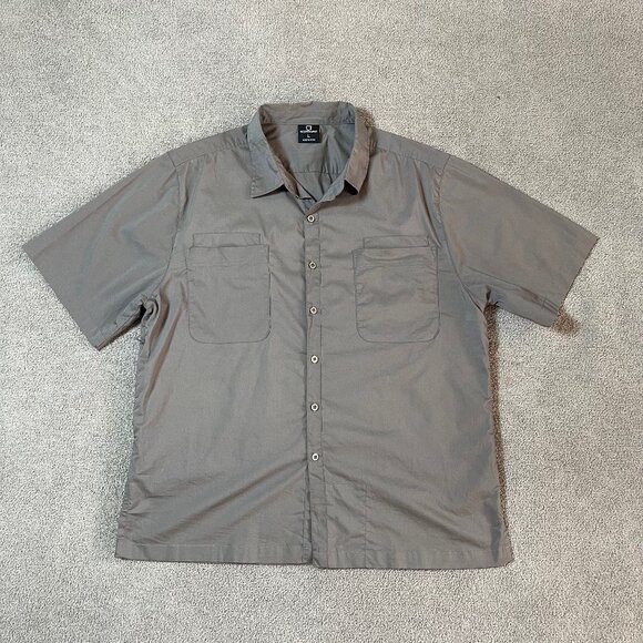 SCOTTeVEST Beachcomber 7 Pocket Outdoor Casual Short Sleeve Shirt Men's Large - Picture 2 of 6
